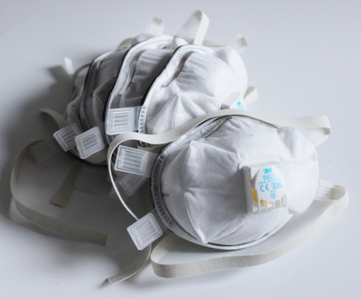 8835 Valved Dust/mist/met Al Fume Respirators Pk-5