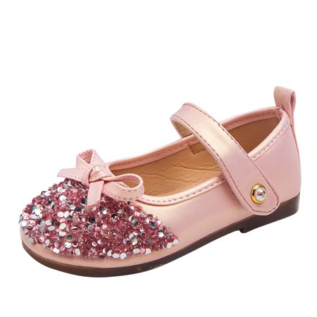 Relanfenk Baby Girl Shoes Summer Children Toddler Girls Bowknot Bling Crystal Sandals Slippers Shoes