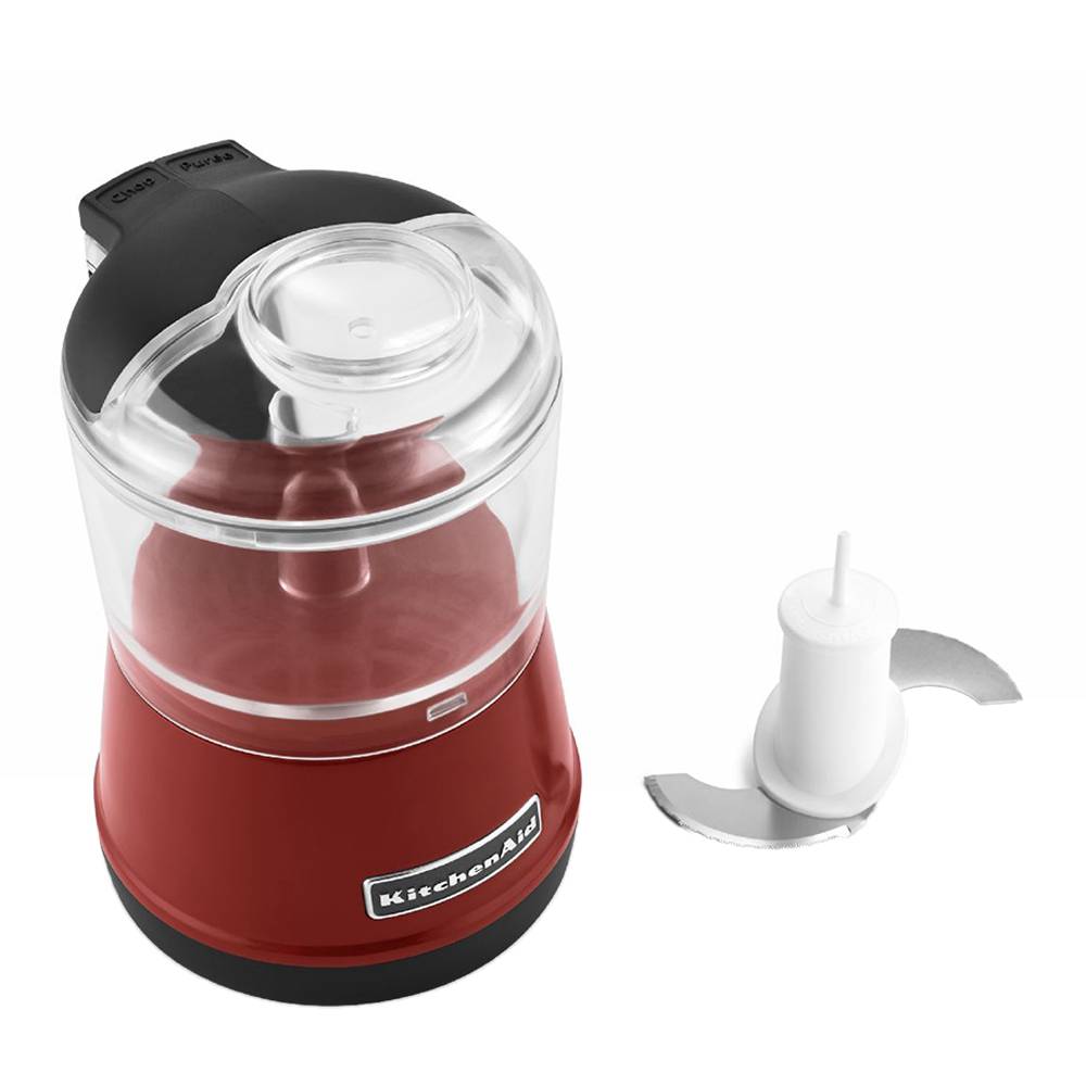 KitchenAid® Compact 3.5 Cup Food Chopper/Mini Food Processor W/ Dishwasher Safe Parts, Empire Red