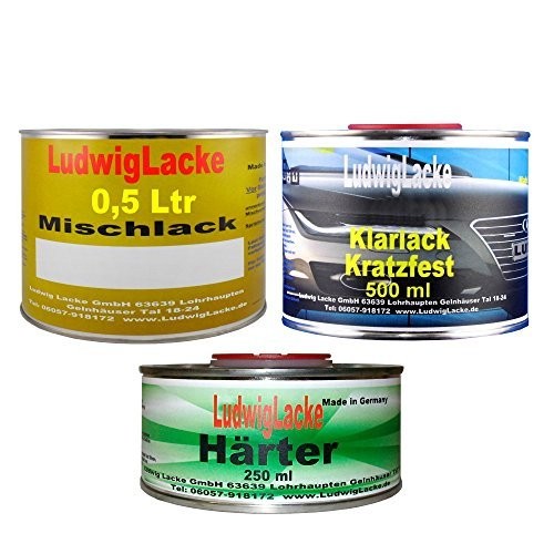 1,25 Liter Set Für Skoda Island Green Farbcode 9598 Baujahr 2003 - 2009 Metalliclack * 0,5 Liter.