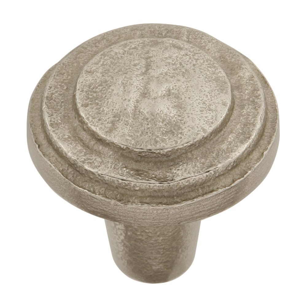 P6200-9300 Riverside Diameter Mushroom Cabinet Knob, Natural White Bronze - 1.25 in.