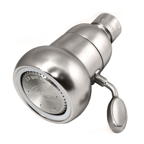 Gatco 1253 Multi Function Shower Head Satin Nickel Showers Shower Heads Multi Function