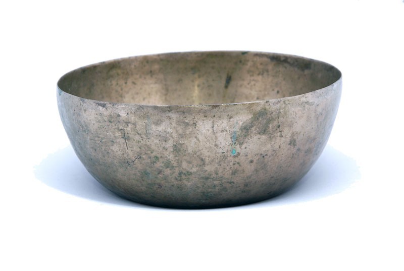 Rarität! Alte Klangschale Klangmassage 0 23cm - 1050g #F