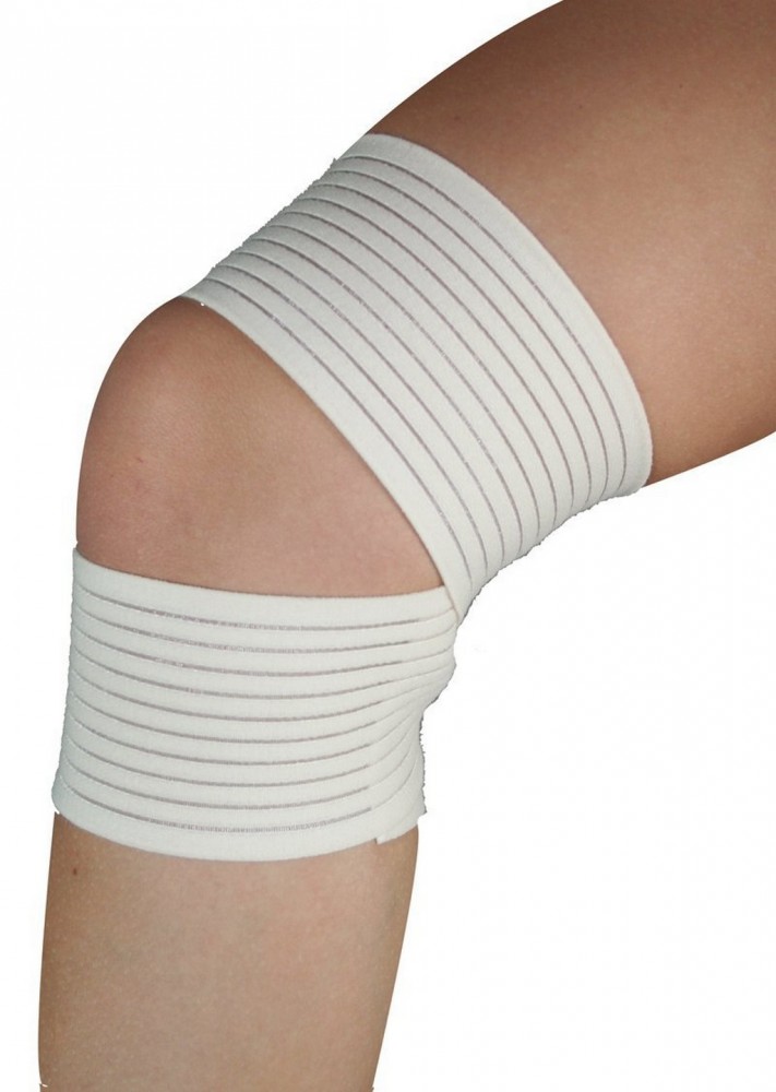Hydas 1507 - Stützbandage Kniegelenk, Medizinprodukt, 1 Paar 2er Pack