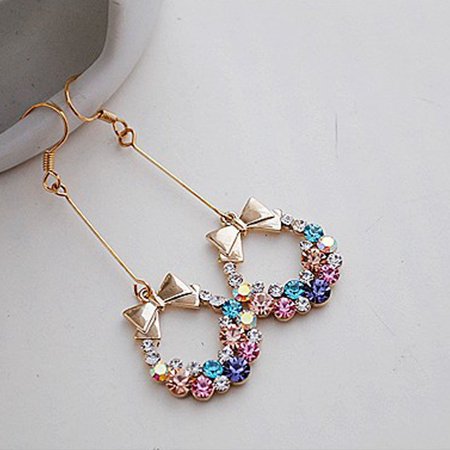 Vintage Exquisite Flower Earrings-0492 Earrings