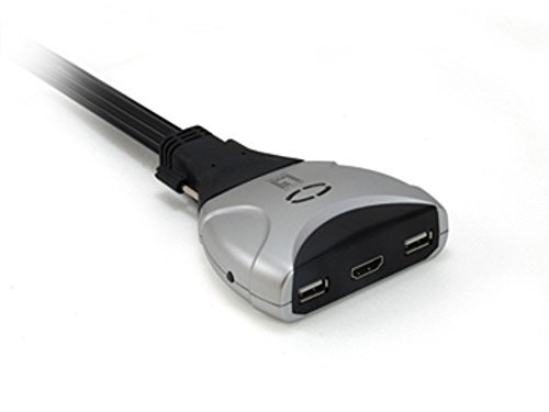 LevelOne 2-Port USB HDMI Cable KVM Switch