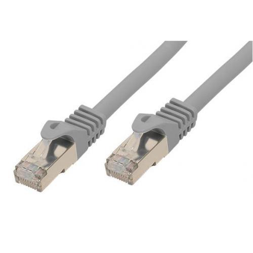 Alcasa 15m. Cat. 7. S/FTP Networking Cable Grey Cat7 S/FTP (S-STP)