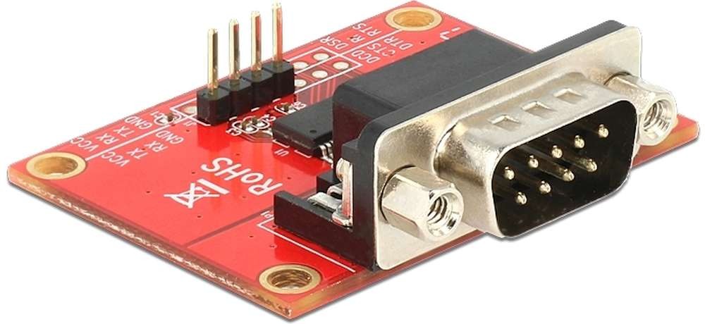 DeLOCK Adapter GPIO Pin Header > Serial RS-232 - Add-on Board (65628)