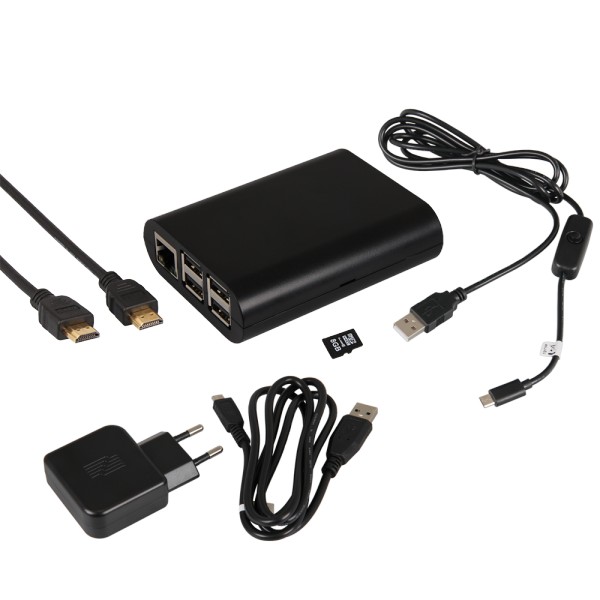Raspberry Pi 3 Model B 1 GB Komplett Montiert Und Einsatzbereit