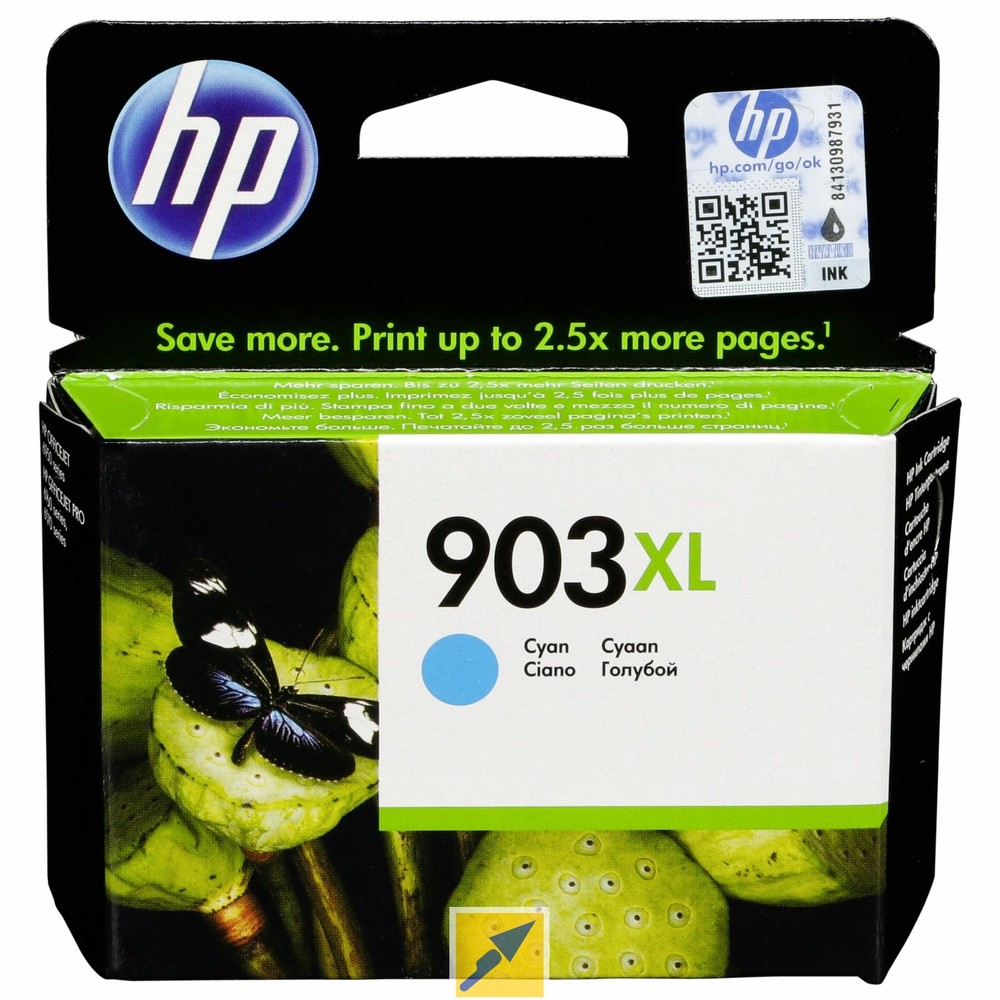 HP OfficeJet Pro 6976 All-in-One Printer Ink Cartridges (4 Pack) -T6M03AE Multipack Original
