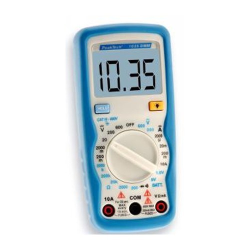 PeakTech P 1035 Multimeter Digitales Multimeter CAT III 600V (PeakTech 1035)