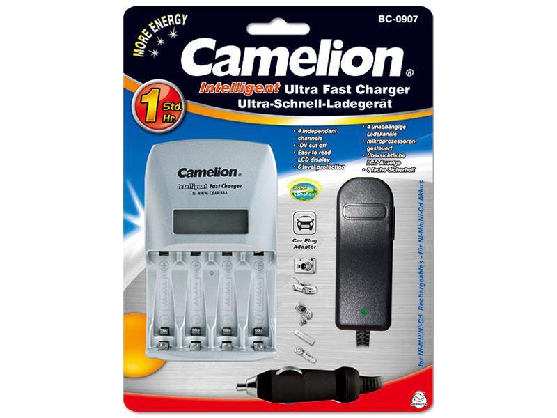 Camelion Intelligent Ultra-Schnell-Ladegerät (Bc-0907)