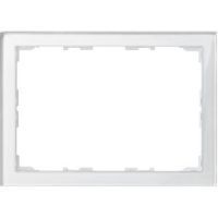 Merten Meg6270-3619 Echtglasrahmen Für Touch-Panel 7, BrillantweiB