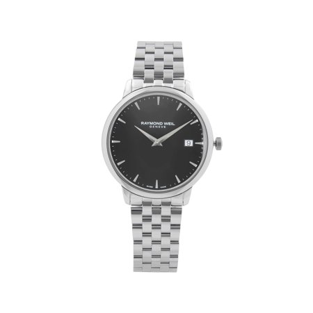 Raymond Weil Toccata Stainless Steel Black Dial Quartz Mens Watch 5588-ST-20001