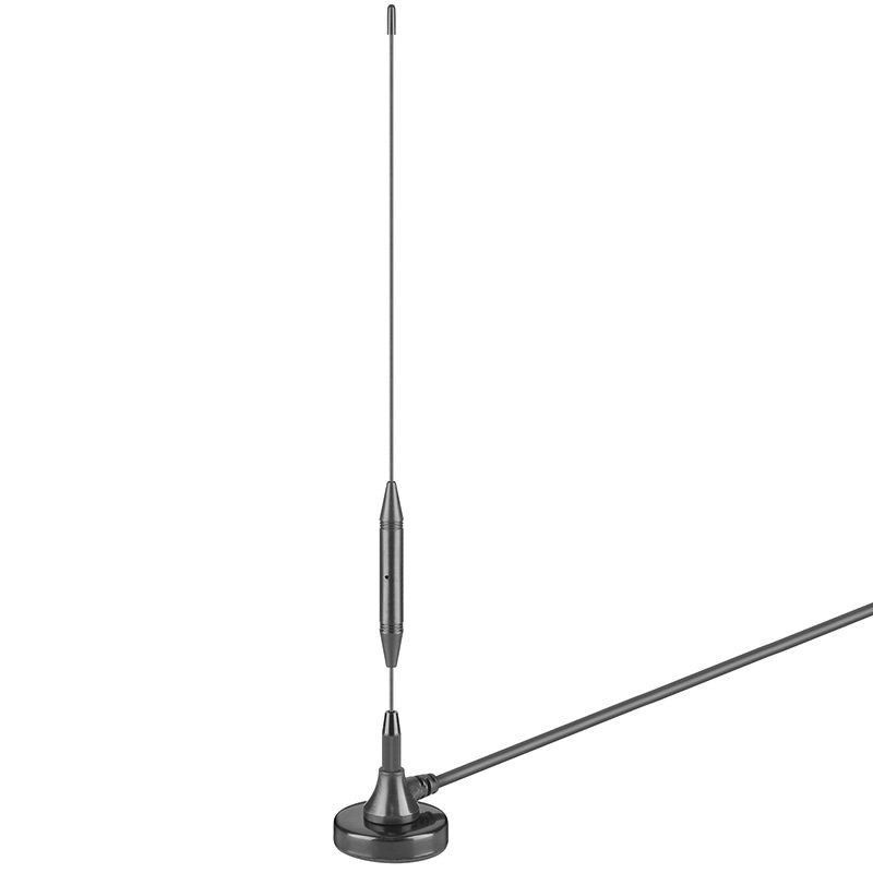 Wentronic Goobay Passive DVB-T2(HD) Zimmerantenne, Schwarz, 1.5 M - 3 DB Antenne Zum Empfang Von DVB-T/DVB-T2 HD Programmen (67086)