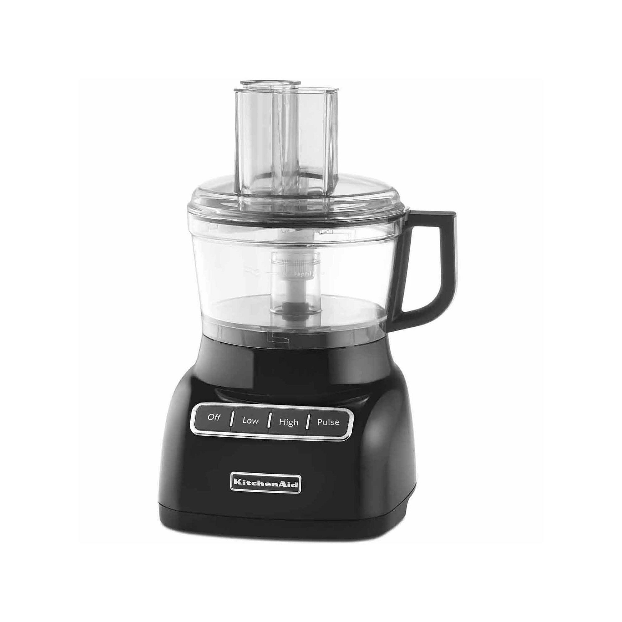 KitchenAid 7-Cup Food Processor in Black, KFP0711OB