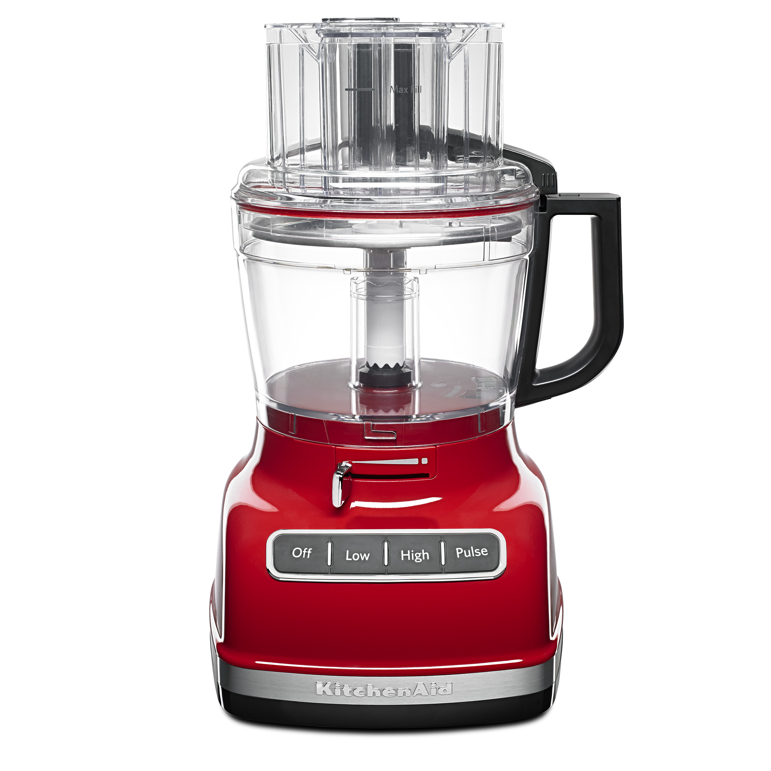 KitchenAid 11-Cup Food Processor W/ Exactslice System in Red, KFP1133ER