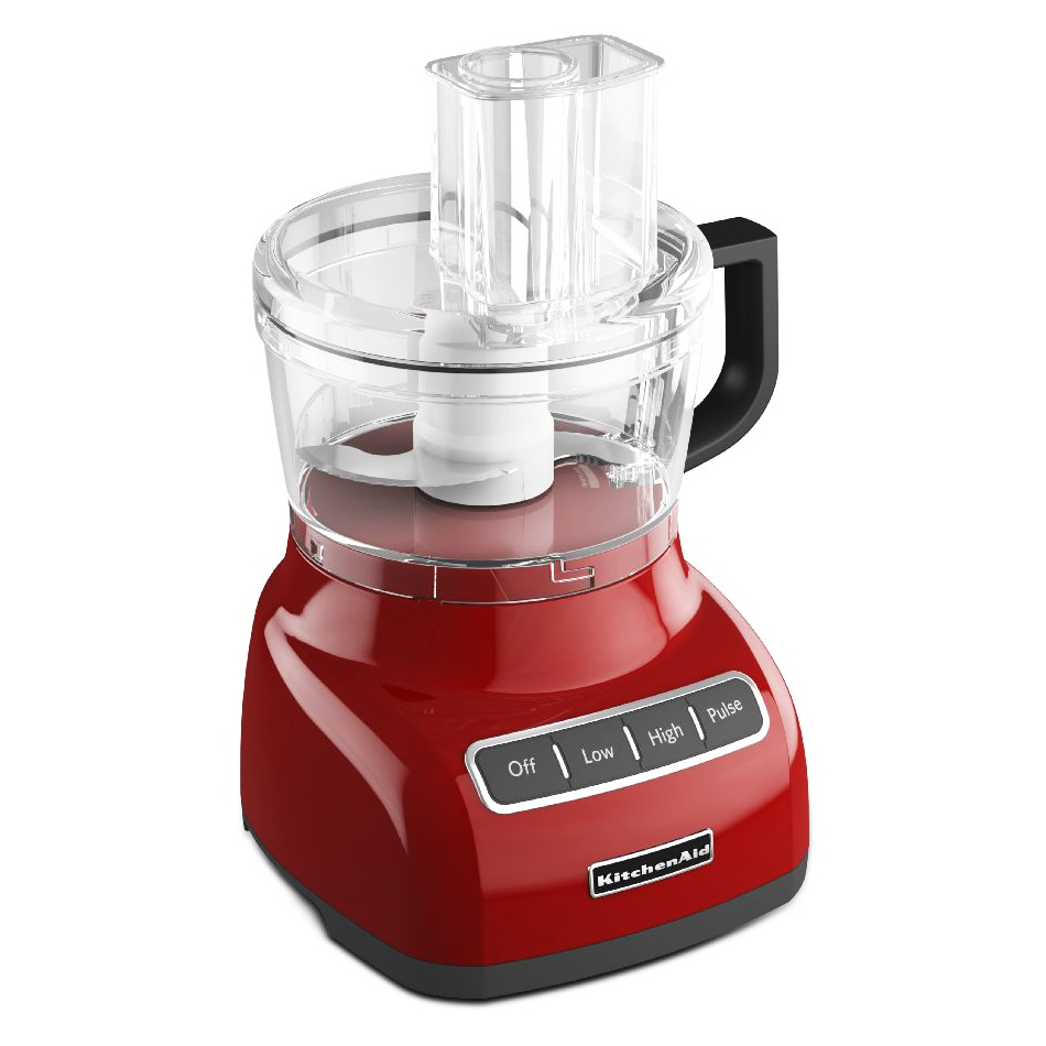 KitchenAid 7-Cup Food Processor in Red, KFP0711ER