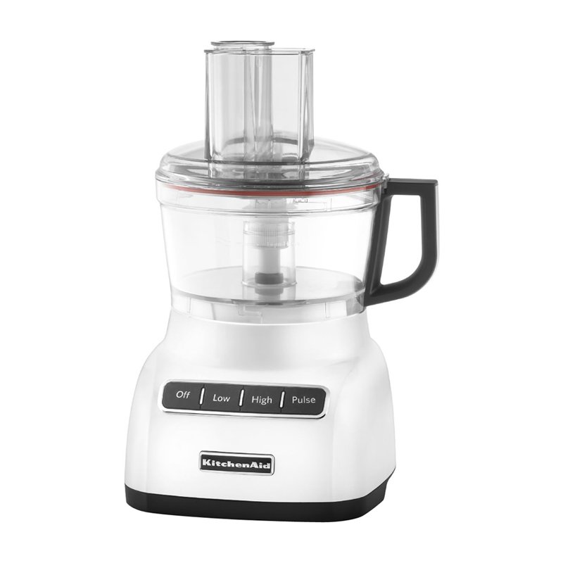 KitchenAid 7-Cup Food Processor in White, KFP0711WH