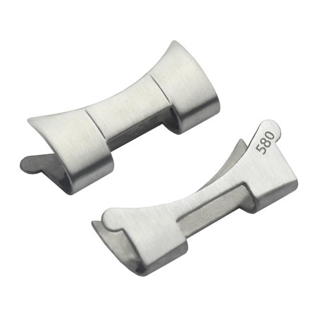 2 - 580 End Link Piece for Rolex Submariner 1680 5512 5513 Oyster Band Fat S/bar