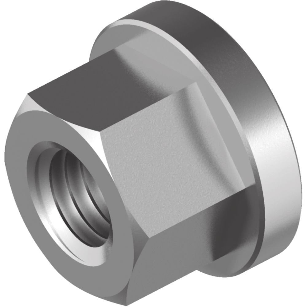 Sechskantmuttern M. Bund DIN 6331 - Edelstahl A2 Höhe 1,5xd M24 Vpe: 10