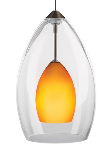 MP-FIRE INNER PEND. AMBER CH, Tech Lighting 700MPFIRCMC 70E4D74 (552067)