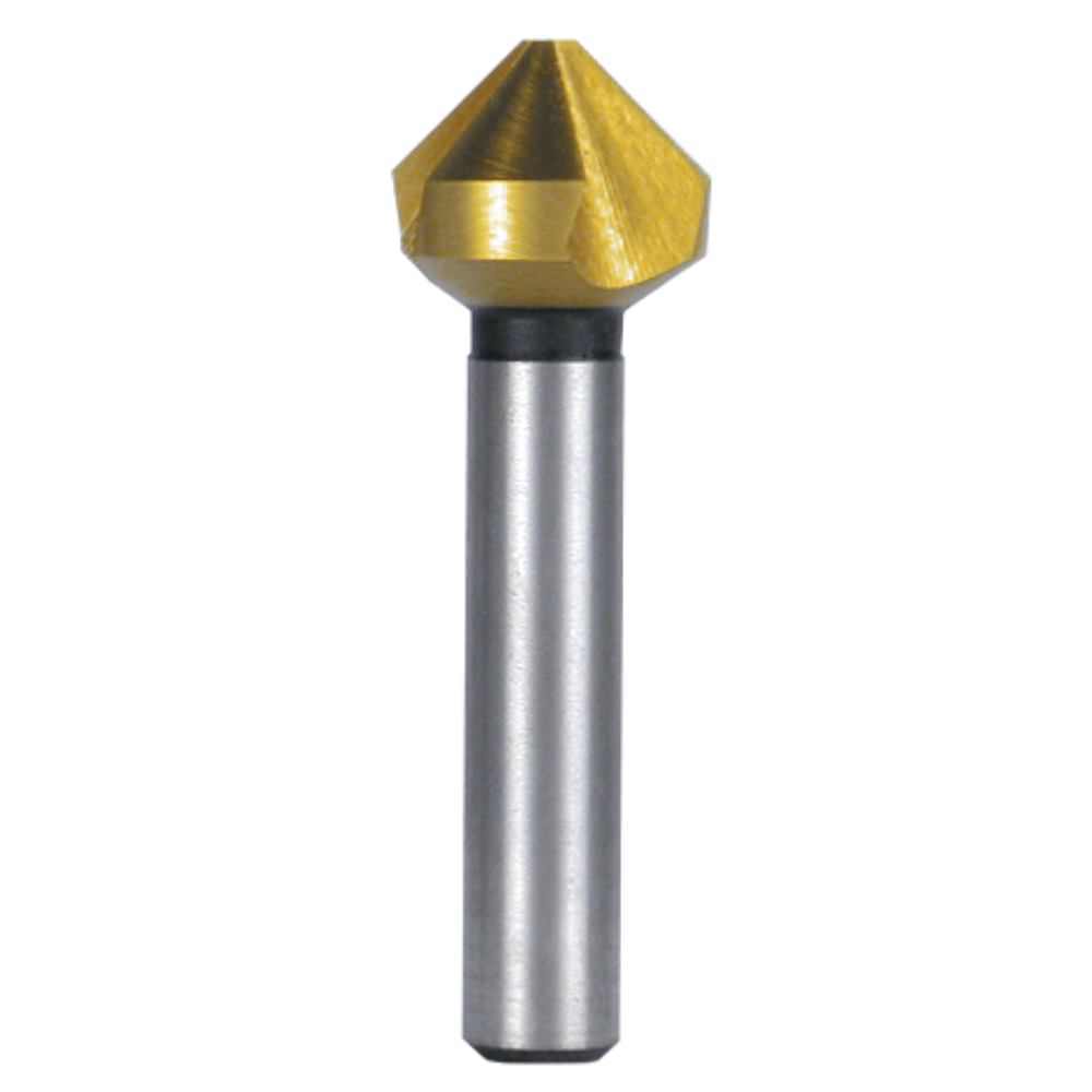 RUKO 102121T Countersink 20.5mm HSS TiN for Burr-free Cutting