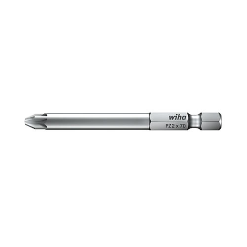 Wiha Professional-Bit - Pozidriv - Form E 6.3 - Pozidriv - Hexagonal - PZ1 - Chromium-vanadium Steel (23227)
