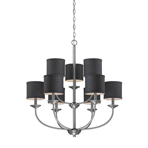 Millennium Lighting Jackson 29 Inch 9 Light Chandelier Jackson - 3119-BPW - Modern Contemporary