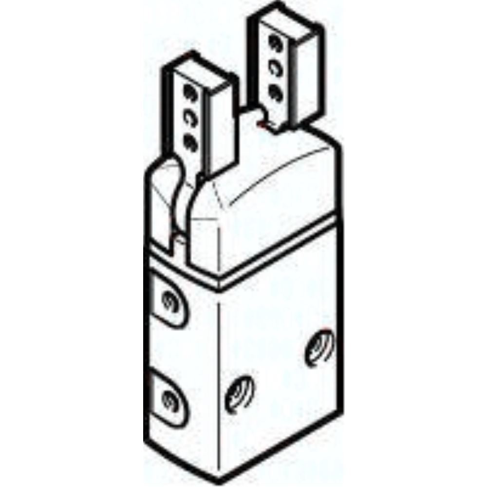 Festo 2 Finger Double Acting Action Pneumatic Gripper, DHRS-10-a, Radial Gripping Type