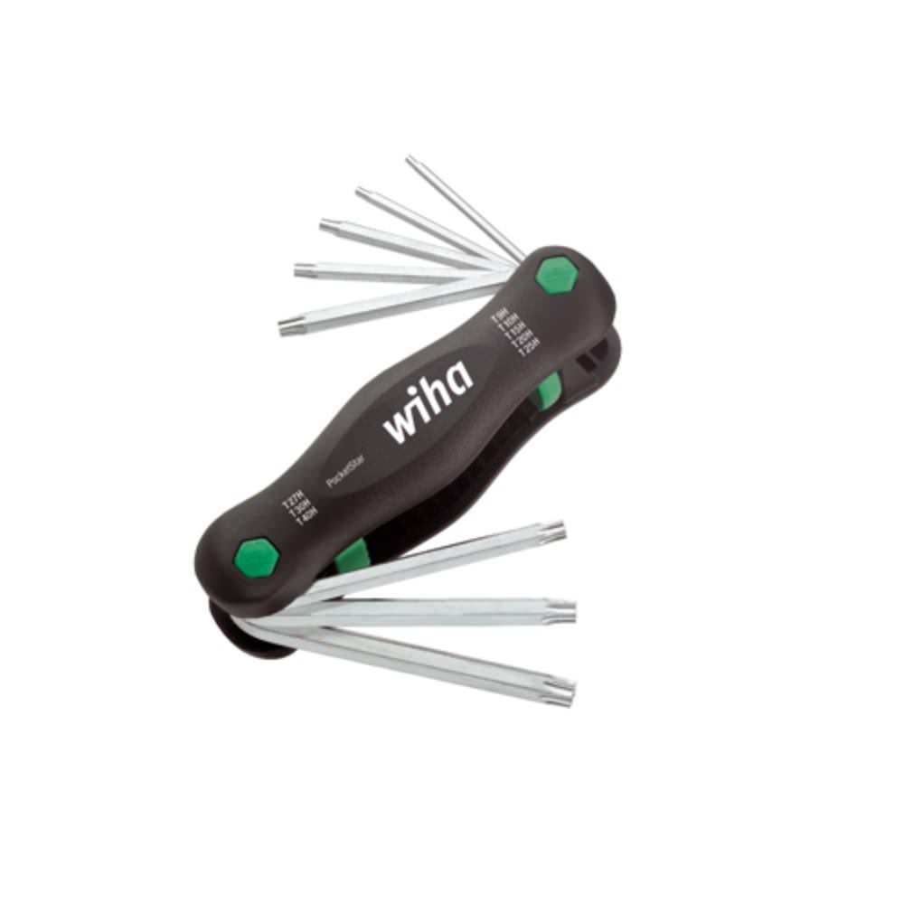 Wiha PocketStar Tamperproof Security Torx Key Set, 8 Piece
