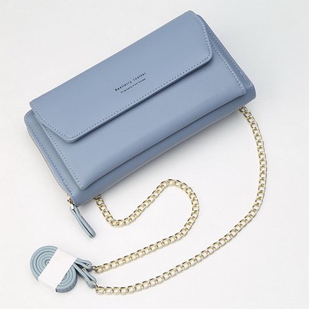 Fashion Fashion Large Capacity Chain Women S Bag 5509-3 Blue