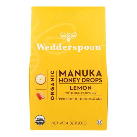 Drops - Organic - Manuka - 15+ - Lemon - 4 Oz
