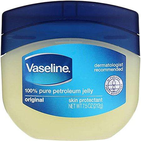 Vaseline Jelly Size 7.5 Ounces 100% Pure Petroleum Jelly (Value Pack of 4)