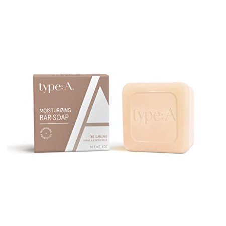 Type:a Natural Hand Soap | Natural Vanilla Scent - Face Body Wash Women  Probiotic Gentle Moisturizing Body Soap Sensitive Skin | Darling with Aloe (4