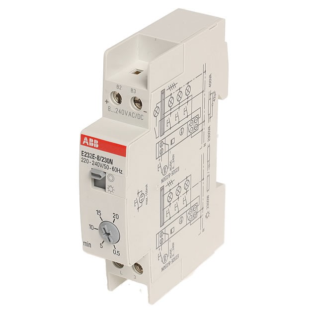 ABB Treppenlicht-Zeitschalter E232E-8/230Multi10