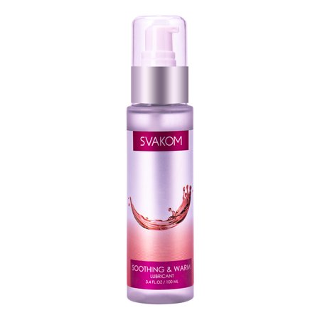 SVAKOM Warming Personal Lubricant Water Based Lube Natural Intimate Silky Safe Longlasting Passion Flavored Sex Lubricant