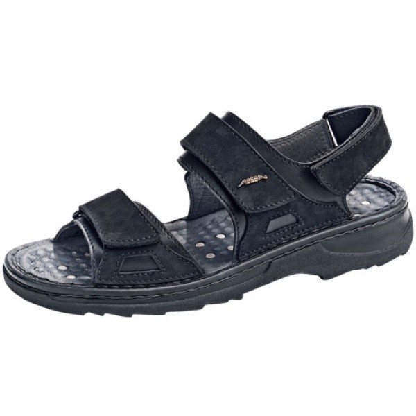 Abeba Berufsschuhe Abeba Arbeitsschuhe 6990 Schwarz Slipper