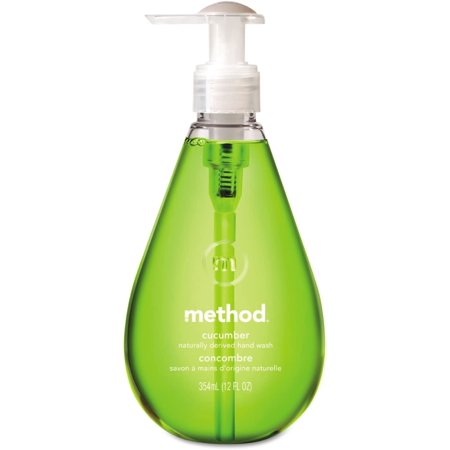 Method Gel Hand Wash Cucumber Water 12 Fl Oz Pack of 3