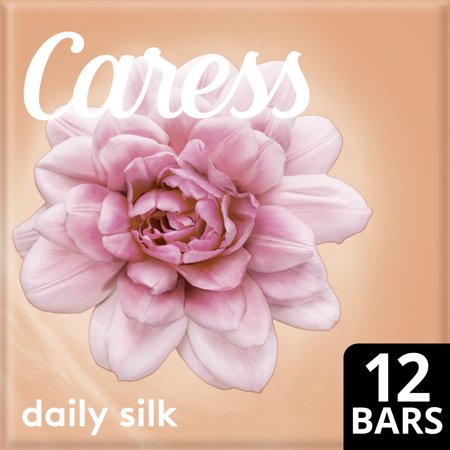 Caress Daily Silk Bar Soap, 12CT