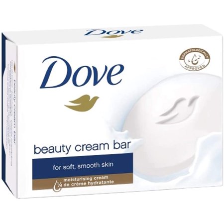 Dove Original Beauty Cream Bar White Soap 100 G / 3.5 Oz Bars (Pack of 12) by Dove