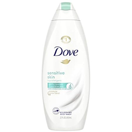 Dove Body Wash Hypoallergenic and Sulfate Free Body Wash Sensitive Skin Effectively Washes Away Bacteria While Nourishing Your Skin 22 Oz