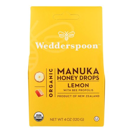 Drops - Organic - Manuka - 15+ - Lemon - 4 Oz