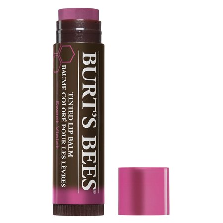 100% Natural Tinted Lip Balm  Sweet Violet with Shea Butter & Botanical Waxes