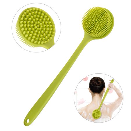 GLiving Soft Silicone Body Brush Body Wash Bath Shower Exfoliating Skin SPA Massage Scrubber Cleanser  Baby Shower Brushes for Sensitive and All Kind 