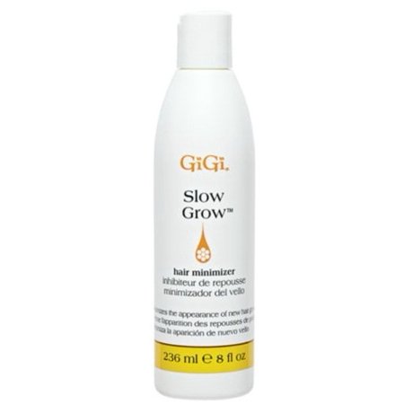 Size : 8 Oz   GiGi Slow Grow Minimizes the Appearance of New Hair Growth   Hair Scalp Skin Body - Pack of 1 W/ SLEEK Teasing Comb