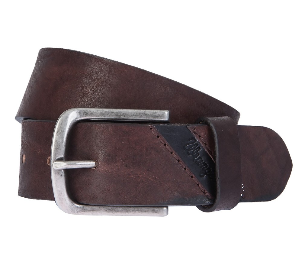 Wrangler Gürtel Ledergürtel Herrengürtel Braun 2292