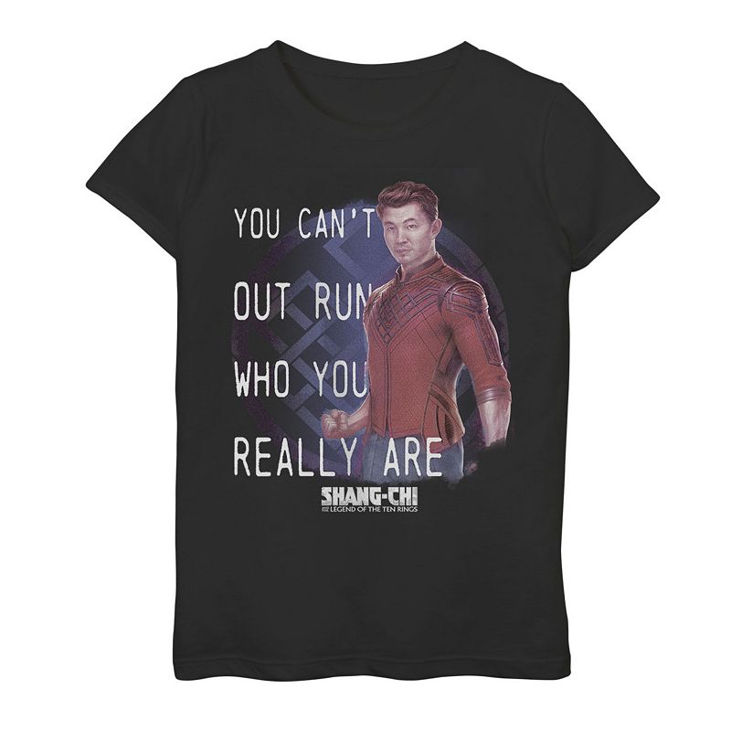 Girls 7-16 Marvel Shang-Chi Run Quote Graphic Tee, Girl's,
