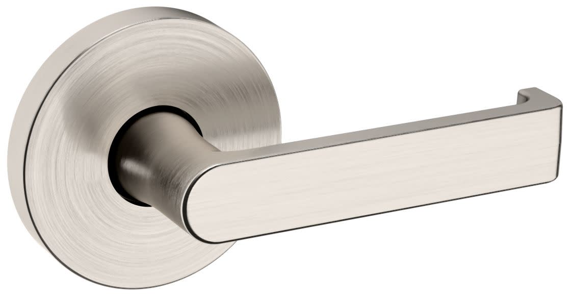 Baldwin 5105.Rdm 5105 Right Handed Non-Turning One-Sided Dummy Door Lever - Nickel