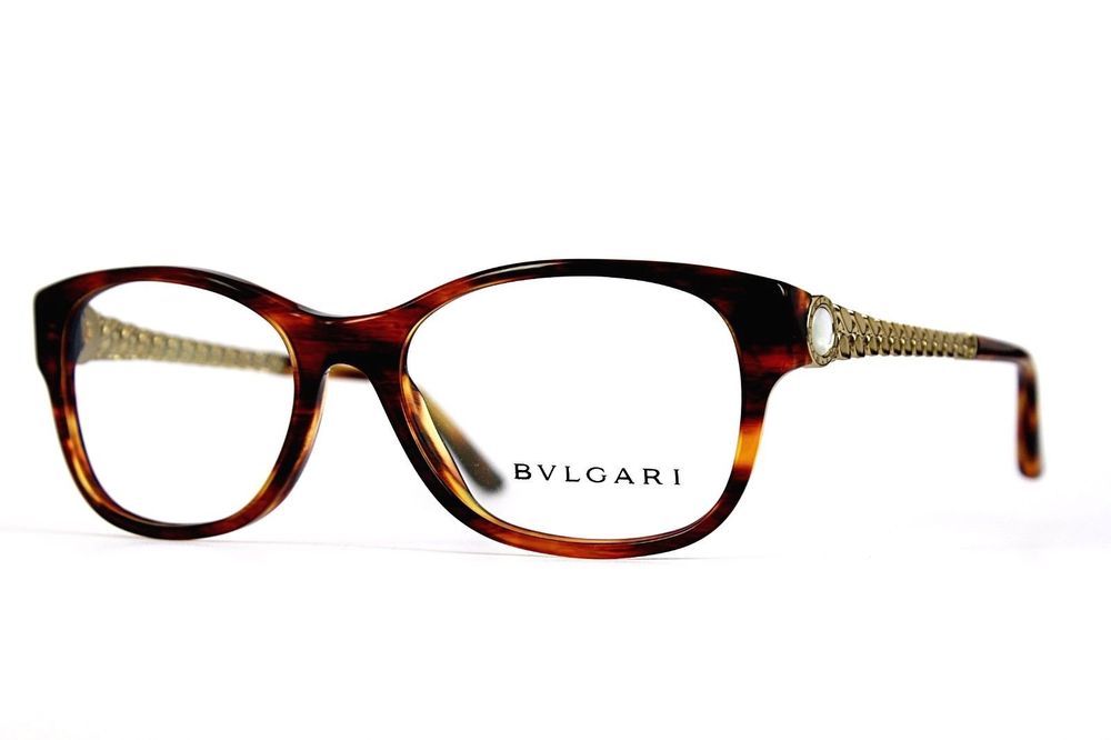 Bvlgari Fassung / Glasses 4081-H 816 53[]17 135 Mit Etui #470a(35)